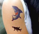 Premium Large Shark Tattoos, Party Favors, Temporary Tattoo PremiumTT temporary tattoos