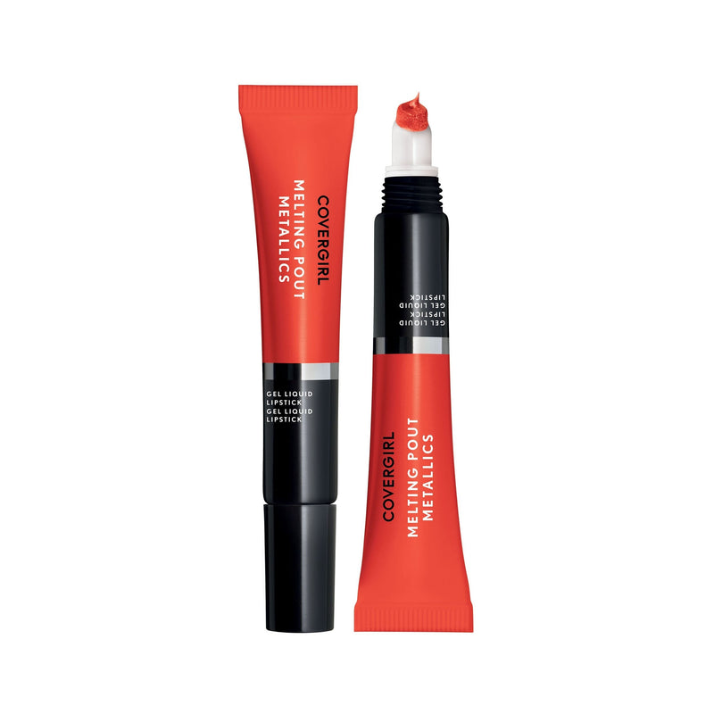 COVERGIRL Melting Pout Metallics Liquid Lipstick, VIP, 0.3 Ounce (packaging may vary) COVERGIRL