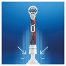 Oral-B Marvel Spider Man Electric Toothbrush Heads Pack of 4 Ideal for Sensitive Teeth and Gums Ages 3+ Oral-B