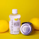 Makeup Brush Cleaner Pro Starter Kit 8oz+Tin, Lemon CINEMA SECRETS
