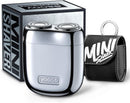 yoose Mini Shaver, Portable Electric Razor for Men, Silver Infinity Warehouse