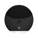 FOREO LUNA mini 3 Silicone Facial Cleansing Brush for All Skin Types Midnight, Ultra-hygienic, 30-sec Glow Boost Mode, 12 Intensities, 400 uses/USB Charge, App-connected, 2-year Warranty FOREO
