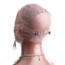 Bella Hair Full Lace Wig Cap with Adjustable Straps for Making Wigs, Medium Brown Swiss Lace with Stretch Panel at Crown (Medium Size Cap) Bella Hair