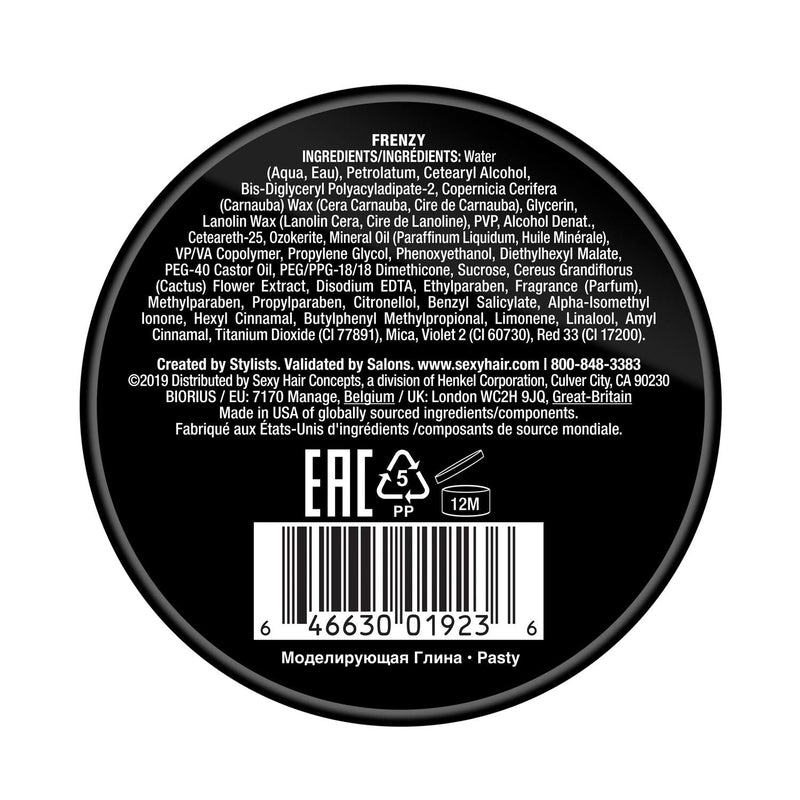 SexyHair Style Frenzy Matte Texturizing Paste, 2.5 fl oz martinandmark.com
