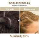 Esmee 24 Inches Long Wavy Black Brown Wigs Cosplay Costume Party Wig for Black Women Afro High Temperature Fiber Synthetic Hair Wigs Esmee