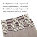 Benehair Clip in Remy Hair Extensions Human Hair Grey for Women 20 inch 70g Light Long Seamless Clip on Real Hair Skin Weft Rooted Clips Hairpiece 8pcs Weft Long Straight Full Head Benehair