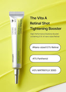 celimax The Vita A Retinal Shot Tightening Booster | with Retinal 0.1%, Matryxyl 3%, Pore Minimizer, Wrinkles & Fine Lines, Firmer Skin, 15ml Infinity Warehouse