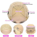 Blonde Lace Front Wigs Human Hair 613 Body Wave Wig 4x4 Lace Closure Human Hair Wigs for Black Women Pre Plucked with Baby Hair 150% Density Brazilian Virgin Hair (20 Inch, 613 Human Hair Wigs) ANNELBEL