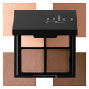 Glo Skin Beauty Eye Shadow Quad | Four Expertly Matched Shades for A Custom Eye Statement, (Bon Voyage) Infinity Warehouse