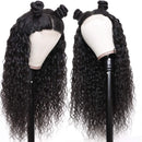 UNice Hair 13X4 Water Wave Lace Front Human Hair Wigs,150% Density, 100% Brazilian Unprocessed Virgin Human Hair Wavy Wig Pre Plucked with Baby Hair Natural Color (18 inches) UNICE Store
