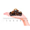 Camila Paris CP1380 French Hair Clip for Women, 3.25 inch Girls Hair Claw Clips Jaw Tortoise Cellulose, Fashion Durable and Styling Hair Accessories for Women, Strong Hold No Slip Grip, Made in France Camila