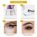 LASHVIEW DIY Individual Lash Glue,Sensitive Eyelash Extension Glue,Sensitive for Self Application,Cluster Lash Glue,Black Eyelash Glue Adhesive for Individual Cluster Lashes,No Fume,No Irritation10ML LASHVIEW