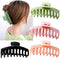 Big Claw Clips 4 Inch Nonslip Hair Clip Banana Large matte rubber for Women and Girls Think Curly Hair French Design Accessories (4 Packs) Aileam