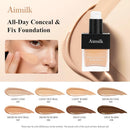 Full Coverage Natural Liquid Foundation, Skincare Makeup with Salicylic Acid, Tattoo Cover, for All Skin Types, Sensitive Skin 30ml (LIGHT NEUTRAL) Infinity Warehouse