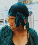 Velvet Durag For Men Silk Durag For Men Silky Durag For Women Edoneery