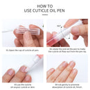 Morovan 15PCS Nail Cuticle Oil Pen for Nail Nail Treatment Care with Natural Ingredients Nail Softener and Strengthener for Damaged Nails Repair 5ML/bottle (15PCS) Morovan