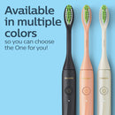 Philips One by Sonicare Rechargeable Toothbrush, Snow, HY1200/07 Philips Sonicare Store