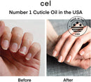Cel MD Cuticle Oil Pen Nail Strengthener Repair Serum – Nail Repair For Damaged Nails – Helps Repair & Nourish Cracked Nails and Rigid Dry Cuticles - Set of 2 cel