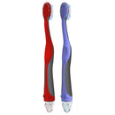 Colgate, 360 Optic White Sonic Battery Powered Vibrating Toothbrush Soft, 2 Count Colgate