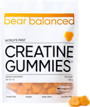 Bear Balanced Creatine Gummies for Men & Women - Creapure® Creatine Monohydrate, L-Theanine, L-Tyrosine & B12 for Muscle Growth, Strength, Focus, Energy & Health - Low Calorie, Sugar-Free, & Vegan Infinity Warehouse