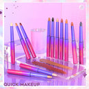 EYESEEK 12PCS Eyeshadow Stick Matte And Shimmer Creamy Eyeshadow Stick,Eye Makeup Set Long Lasting Natural Neutral Brown Shadow Pencil Kit EYESEEK