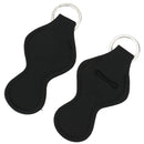 4 Pieces Lip Balm Holder Keychain Lipstick Keychain Chapstick Holder Keychains Lipstick Holder Chapstick Key Chain Holders for Men and Women Gadget Beyond