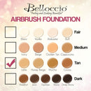 Belloccio's Professional Cosmetic Airbrush Makeup Foundation 1/2oz Bottle: Latte- Medium with Golden Undertones Belloccio