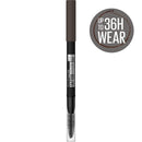 Maybelline TattooStudio Waterproof Eyebrow Pencil, Sharpenable, Longwear, Long Lasting Eyebrow Pencil, Defined Brows, Pigment Brow Pencil, Up to 36HR, Spoolie Eyebrow Brush, Black Brown, 0.026 oz. Maybelline New York