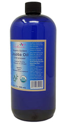 Organic Verdana Golden Jojoba Oil – USDA Certified Organic – Cold Pressed, Unrefined, 100% Pure and Hexane Free – 32 Fl. Oz. Verdana