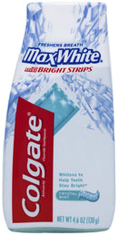 Colgate Max White Toothpaste with Mini Breath Strips - 4.6 oz - Crystal Mint Colgate
