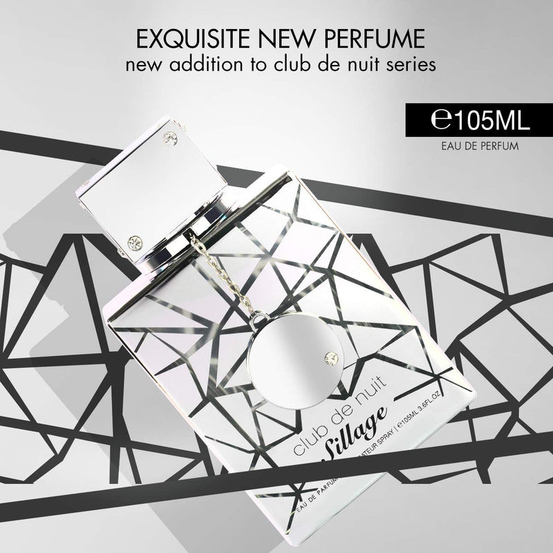 ARMAF Club De Nuit Sillage for Unisex EDP Spray, Oriental, 3.6 Oz ARMAF