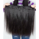 Maxine Brazilian Hair 4 Bundle 10A Virgin Unprocessed Long Straight Human Hair 28 30 32 34 inch Brazilian Straight Hair Weave Natural Black Color Maxine Store