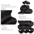 Beauhair 4 Bundles with Closure(18 20 22 24+18 Free Part) Professional Brazilian Body Wave Hair 100% Unprocessed Virgin Human Hair Bundles with Closure Natural Black Human Hair Extensions Beauhair Store