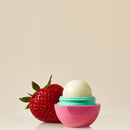 eos USDA Organic Lip Balm - Strawberry Sorbet | Lip Care to Moisturize Dry Lips | 100% Natural and Gluten Free | Long Lasting Hydration | 0.25 oz eos