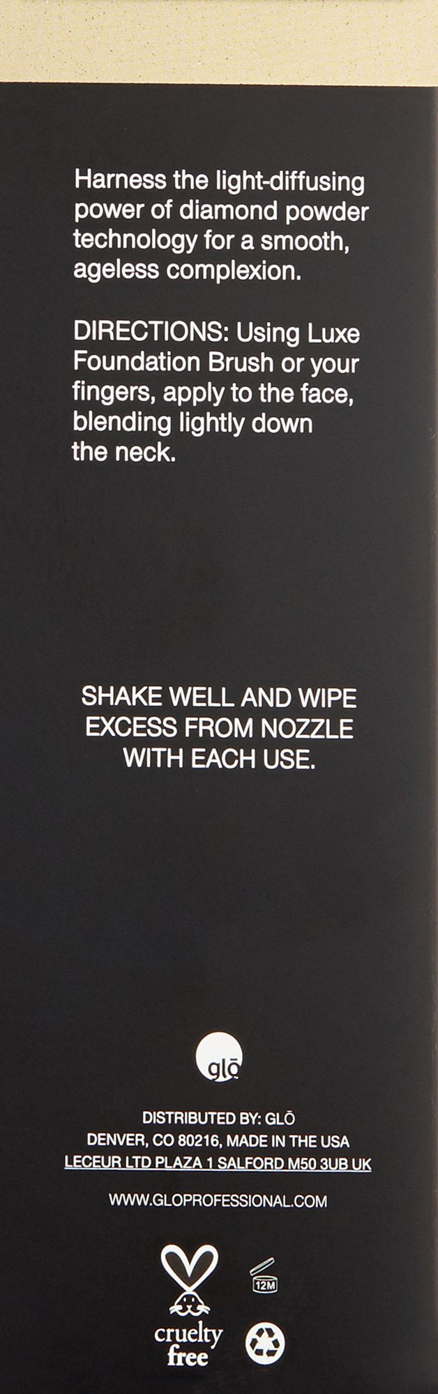 Glo Skin Beauty Luminous Liquid Foundation SPF 18 in Naturelle | 8 Shades | Sheer Coverage, Dewy Finish | 1 fl. Oz. Glo Skin Beauty