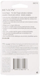 Revlon Full Jaw Cuticle Nipper, Cuticle & Hangnail Trimmer, Made with Stainless Steel REVLON