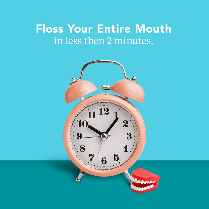 Platypus Orthodontic Flossers for Braces | Ortho Picks for Adults & Kids | Fits Under Arch Wire | Non-Damaging | Encourage Flossing Habits | Floss Teeth in Under Two Minutes (40 Count (Pack of 1) Platypus