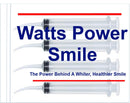 Watts - 4 Large Syringe Oral Irrigators with Tapered Deep Reach Tips for Crowns, Bridges, Oral Pockets and More - 12ml Direct 2u Wholesale LLC
