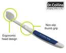 Dr. Collins Perio Toothbrush, (colors vary), 1 Count Dr. Collins