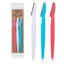 Opaz Touch-Up Eyebrow Razor Dermaplaning Tool, and Facial Razor with Precision Guide cover, 3 pack skin care kit wax-less Opaz