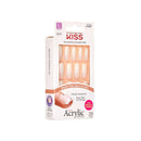 KISS Salon Acrylic Natural Nails KSAN (1 PACK, KSAN05) KISS