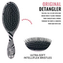 Wet Brush Original Detangler Brush - Squiggle, Hipster - All Hair Types - Ultra-Soft Bristles Glide Through Tangles with Ease - Pain-Free Comb for Men, Women, Boys & Girls Wet Brush