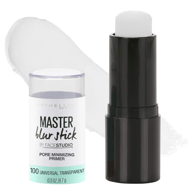 Maybelline New York Facestudio Master Blur Stick Primer Makeup, Universal Transparent, 0.3 oz. Maybelline New York