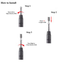 Theatoz Nail Drill Bit Flat Head, Large Barrel Electric Nail File 3/32-inch Shank, Nail Tool, Tungsten Carbide Drill Bits for Removing Gel Nail Polish Acrylic Dipping Powder, Manicure, Pedicure Theatoz