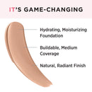 IT Cosmetics Your Skin But Better Foundation + Skincare, Medium Cool 36 - Hydrating Coverage - Minimizes Pores & Imperfections, Natural Radiant Finish - With Hyaluronic Acid - 1.0 fl oz It Cosmetics