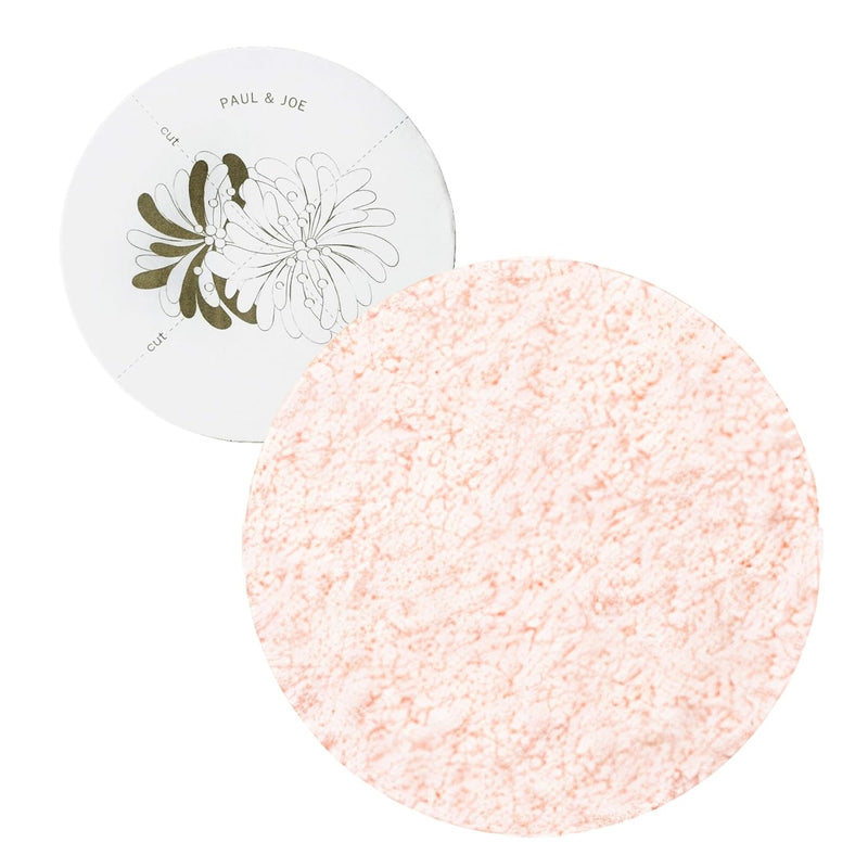 Paul & Joe Loose Powder Box + Puff - Refill Sold Separately, All-Day Lightweight Powder, Translucent Skin, Covers Pores, Absorbs Excessive Sebum, Creates Airy and Velvety Skin Infinity Warehouse