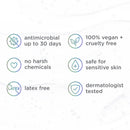 Real Techniques Sponge +, Skin Care Facial Cleanser Tool with Probiotics, Exfoliate and Clean Pores, Miracle Cleansing Sponge, Dual Sided, Pink, Gentle on Skin, 1 Count Real Techniques