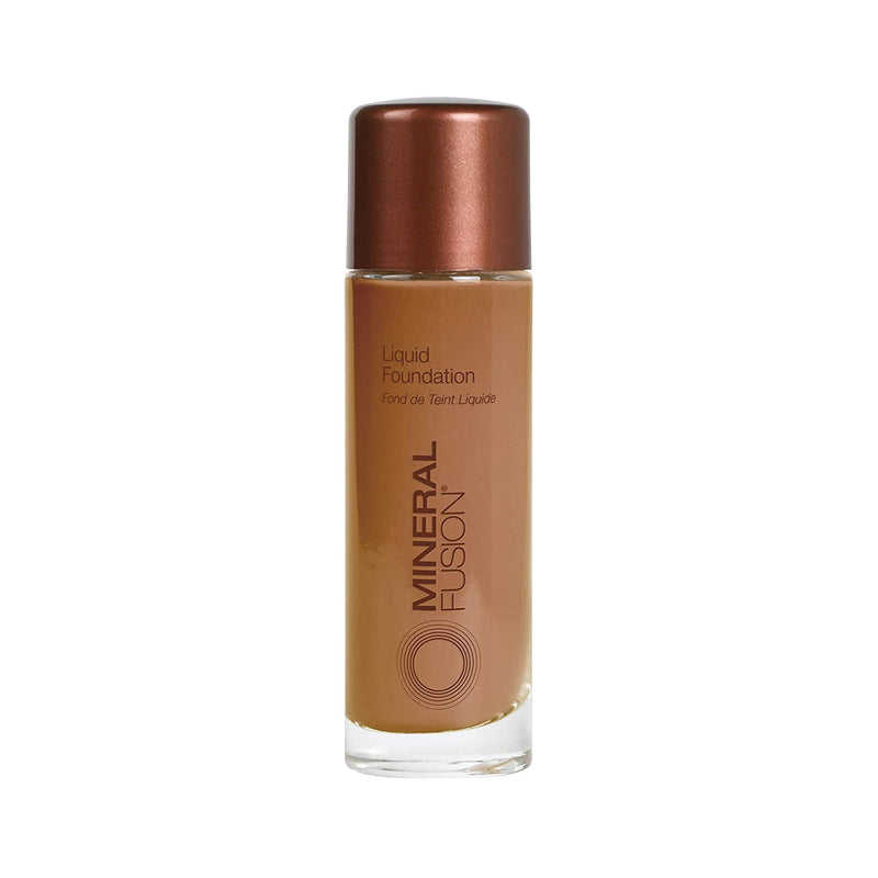Mineral Fusion Liquid Foundation, Deep 3, 1 Fl Ounce Mineral Fusion Store