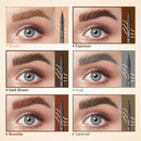 EYESEEK 6PCS Liquid Eyebrow Pencils, Light to Dark Brown Waterproof Eyebrow Makeup Kits with Precision Tips Applicator for Women and Girls EYESEEK