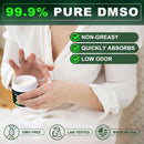 ZOXY DMSO Cream, 99.9% Pure, for Joint & Muscle, with Magnesium, MSM, Frankincense, Aloe Vera, Turmeric, Herbal, and Arnica, Quickly Absorbed, Low Odor, Non-Greasy,4 oz Infinity Warehouse